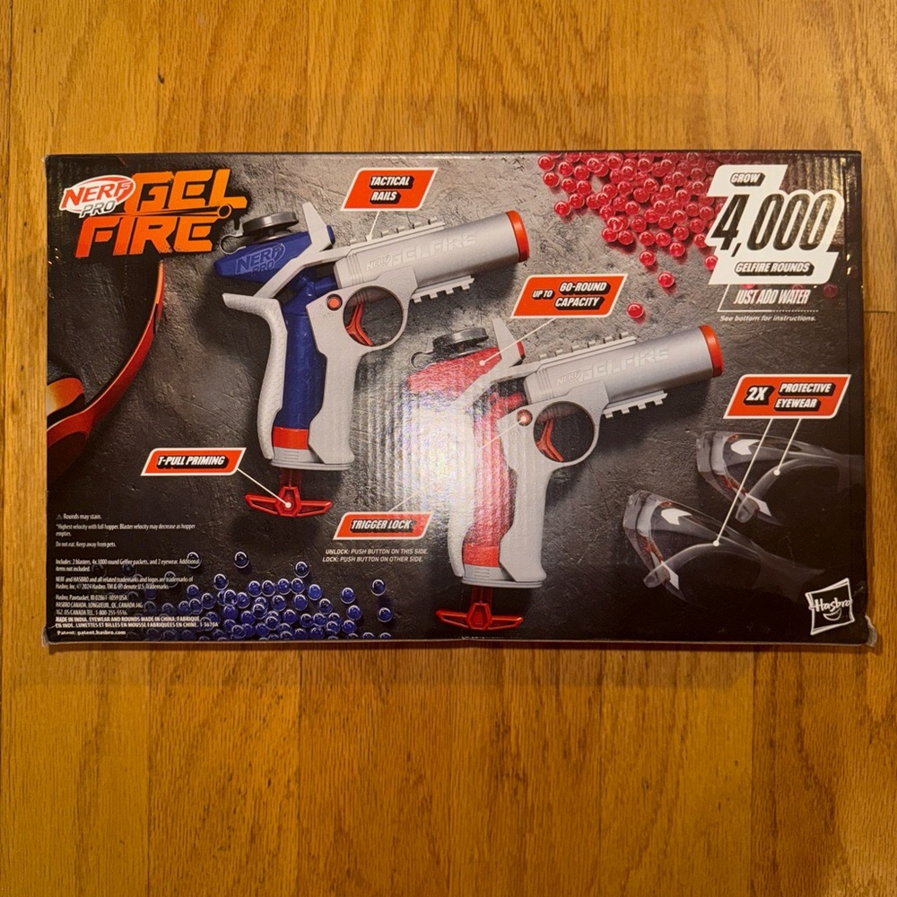 NERF Gel Fire Blaster Set of 2
